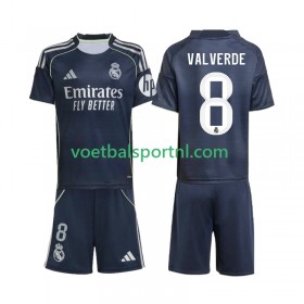 Real Madrid Valverde 8 Kind Uit Tenue 2025-26